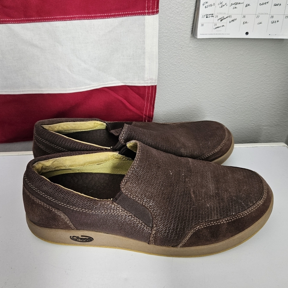 Chaco Casual Brown Slip-On Shoes Sneakers 10